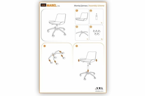 Mabel Ofis Sandalyesi