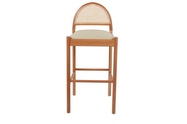 Sevila Ahşap Bar Sandalyesi