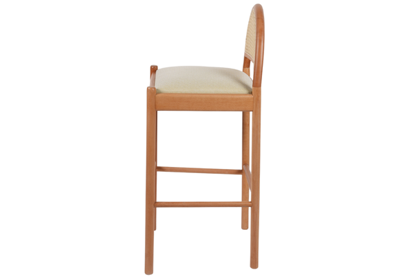 Sevila Ahşap Bar Sandalyesi